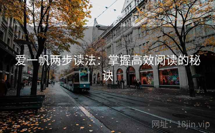 爱一帆两步读法：掌握高效阅读的秘诀